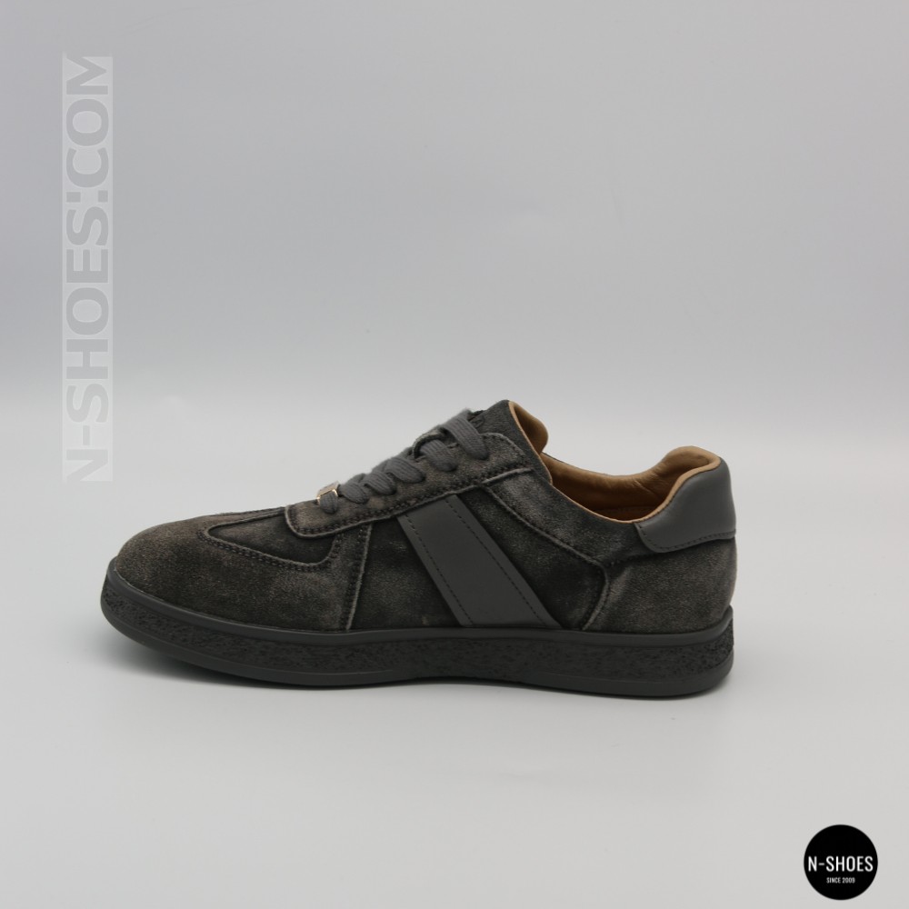 Жіночі сірі замшеві кеди Allsy 210762 9227-30-w014 Lonza Alfi  6211 у стилі Tom Ford Archer