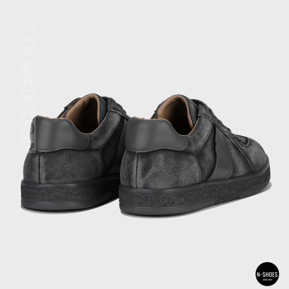 Women's Grey Suede Sneakers Allsy 210762 Lonza 212649 9227-30-w014 6211 Tom Ford Archer Style