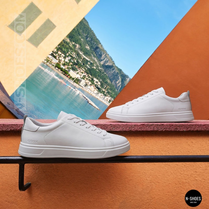 Женские белые кожаные кеды Allsy 210288 208319 Lonza bw1026-2 white 6213 в стиле FitFlop Rally