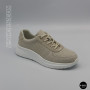 Women's Beige Perforated Sneakers Allsy 207282 Lonza gp2521-2 beige 6214