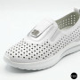 Women's Perforated Moccasins Allsy 210306 Lonza s138-10 white 6215