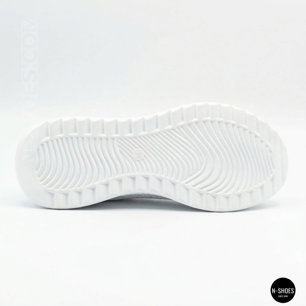 Women's Perforated Moccasins Allsy 210306 Lonza s138-10 white 6215