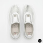 Women's Perforated Moccasins Allsy 210306 Lonza s138-10 white 6215