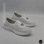 Women's Perforated Moccasins Allsy 210306 Lonza s138-10 white 6215