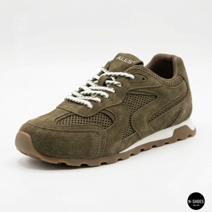 Коричневые кроссовки Allsy 209772 в стиле New Balance x Miu Miu
