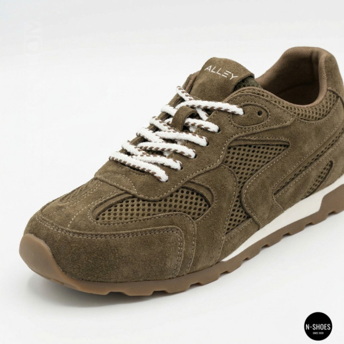 Коричневые кроссовки Allsy 209772 в стиле New Balance x Miu Miu