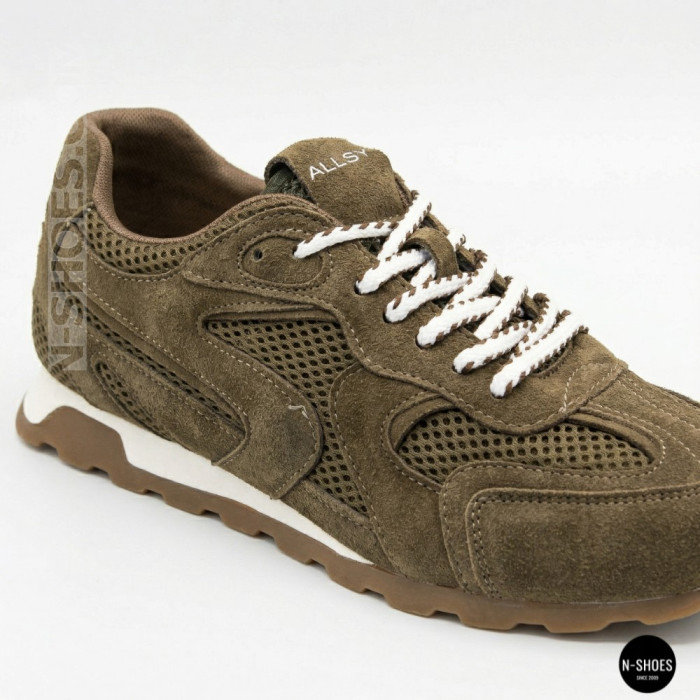 Коричневые кроссовки Allsy 209772 в стиле New Balance x Miu Miu