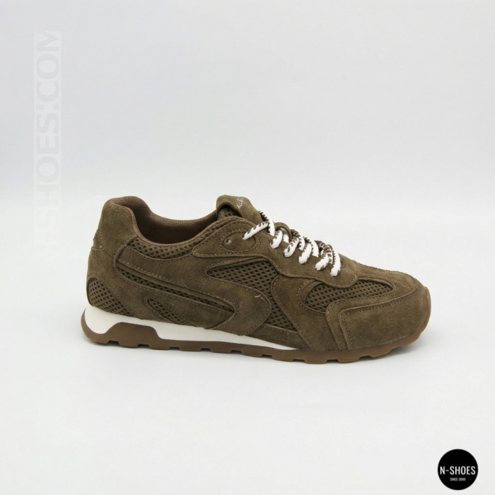 Коричневые кроссовки Allsy 209772 в стиле New Balance x Miu Miu