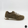 Коричневі замшеві кросівки Allsy 209772 в стилі New Balance x Miu Miu
