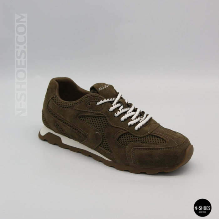 Коричневые кроссовки Allsy 209772 в стиле New Balance x Miu Miu