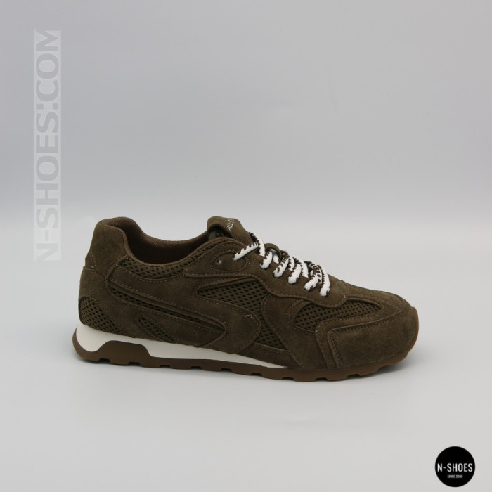 Коричневые кроссовки Allsy 209772 в стиле New Balance x Miu Miu
