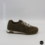 Коричневі замшеві кросівки Allsy 209772 в стилі New Balance x Miu Miu
