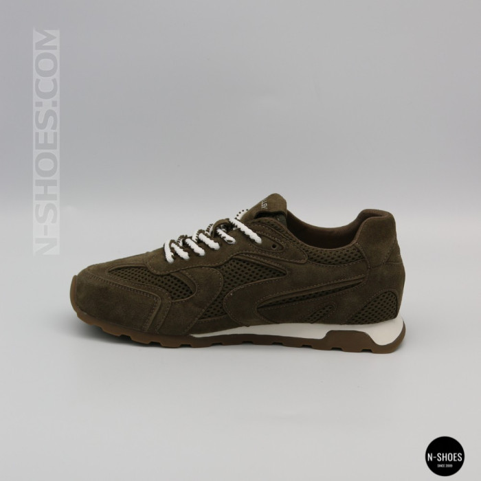 Коричневые кроссовки Allsy 209772 в стиле New Balance x Miu Miu