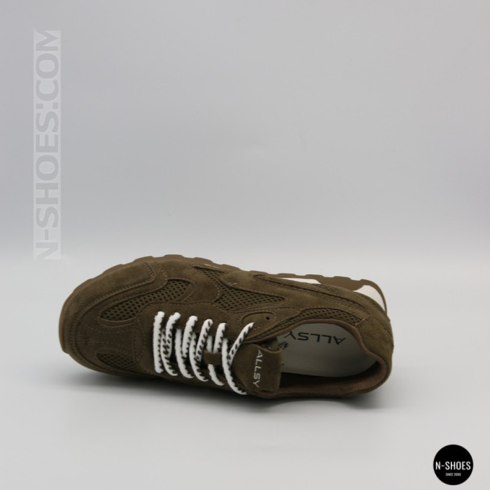 Коричневые кроссовки Allsy 209772 в стиле New Balance x Miu Miu