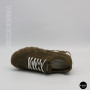 Коричневі замшеві кросівки Allsy 209772 в стилі New Balance x Miu Miu