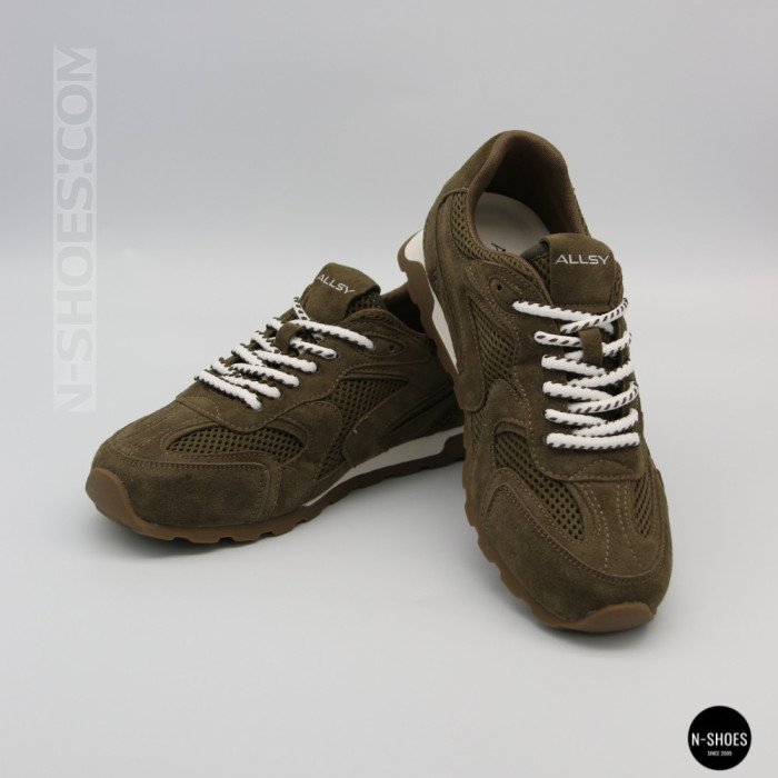 Коричневые кроссовки Allsy 209772 в стиле New Balance x Miu Miu