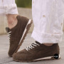 Коричневі замшеві кросівки Allsy 209772 в стилі New Balance x Miu Miu