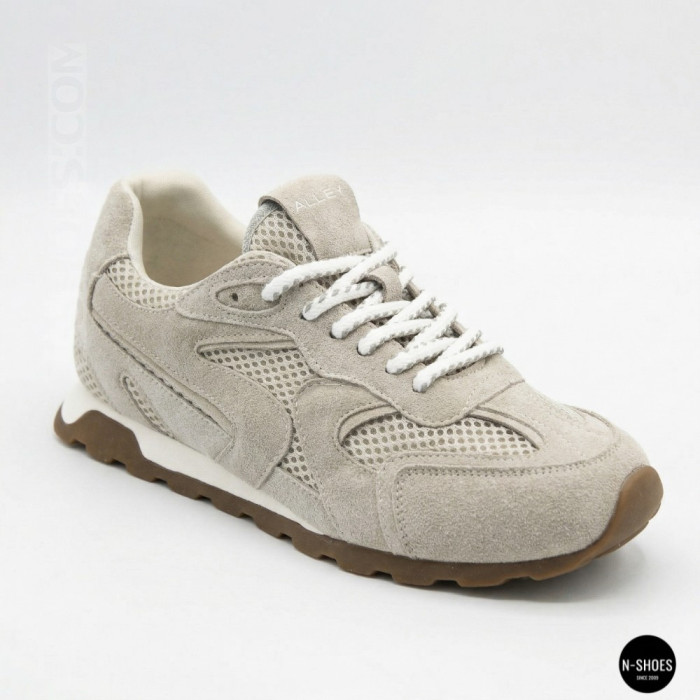 Жіночі сірі замшеві кросівки Allsy 209771 Lonza 212542 grey suede 6223 в стилі New Balance