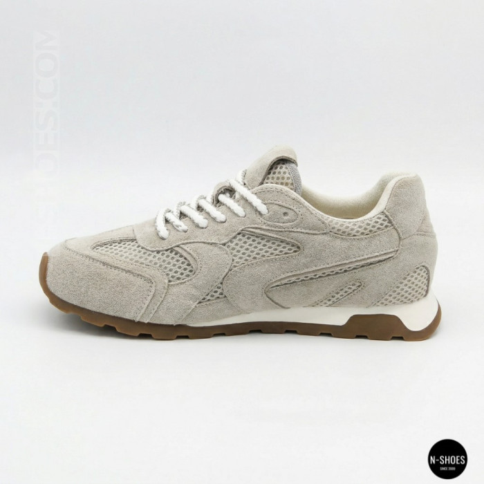 Жіночі сірі замшеві кросівки Allsy 209771 Lonza 212542 grey suede 6223 в стилі New Balance