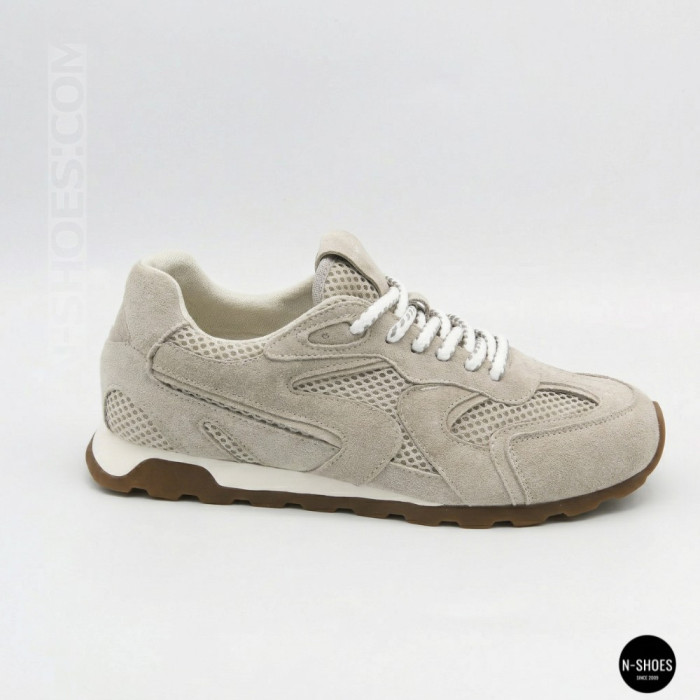 Жіночі сірі замшеві кросівки Allsy 209771 Lonza 212542 grey suede 6223 в стилі New Balance