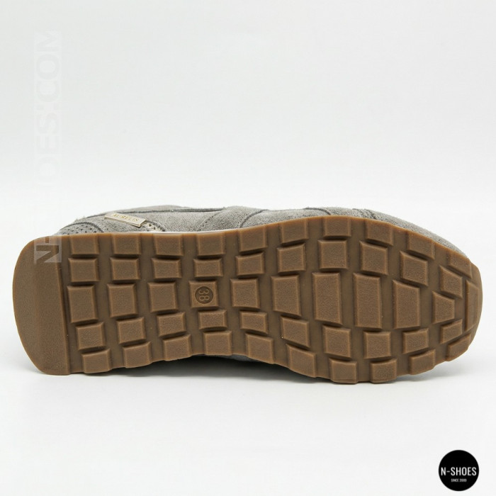 Жіночі сірі замшеві кросівки Allsy 209771 Lonza 212542 grey suede 6223 в стилі New Balance