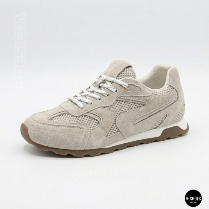 Жіночі сірі замшеві кросівки Allsy 209771 Lonza 212542 grey suede 6223 в стилі New Balance