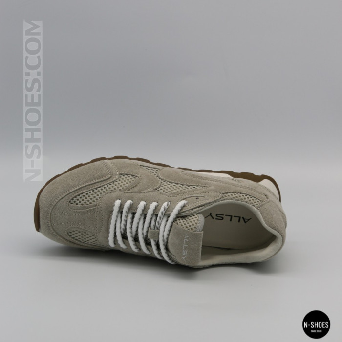 Жіночі сірі замшеві кросівки Allsy 209771 Lonza 212542 grey suede 6223 в стилі New Balance