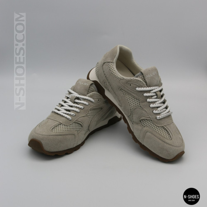 Жіночі сірі замшеві кросівки Allsy 209771 Lonza 212542 grey suede 6223 в стилі New Balance