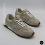 Women's Grey Suede Allsy & Lonza Sneakers in New Balance Style