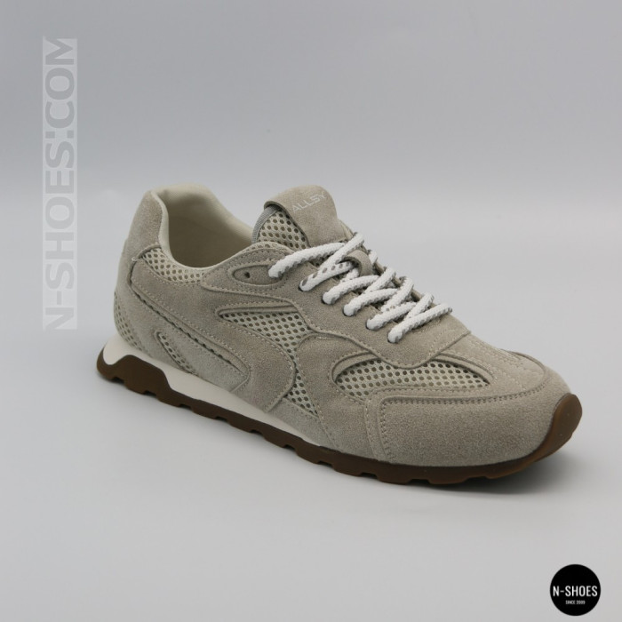 Жіночі сірі замшеві кросівки Allsy 209771 Lonza 212542 grey suede 6223 в стилі New Balance