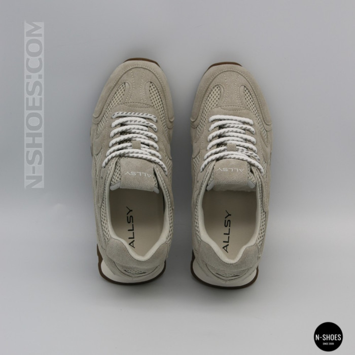 Жіночі сірі замшеві кросівки Allsy 209771 Lonza 212542 grey suede 6223 в стилі New Balance