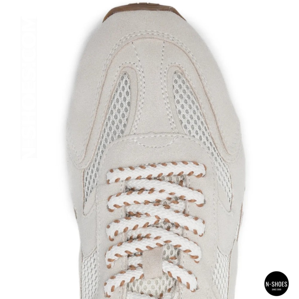 Women's Grey Suede Allsy & Lonza Sneakers in New Balance Style