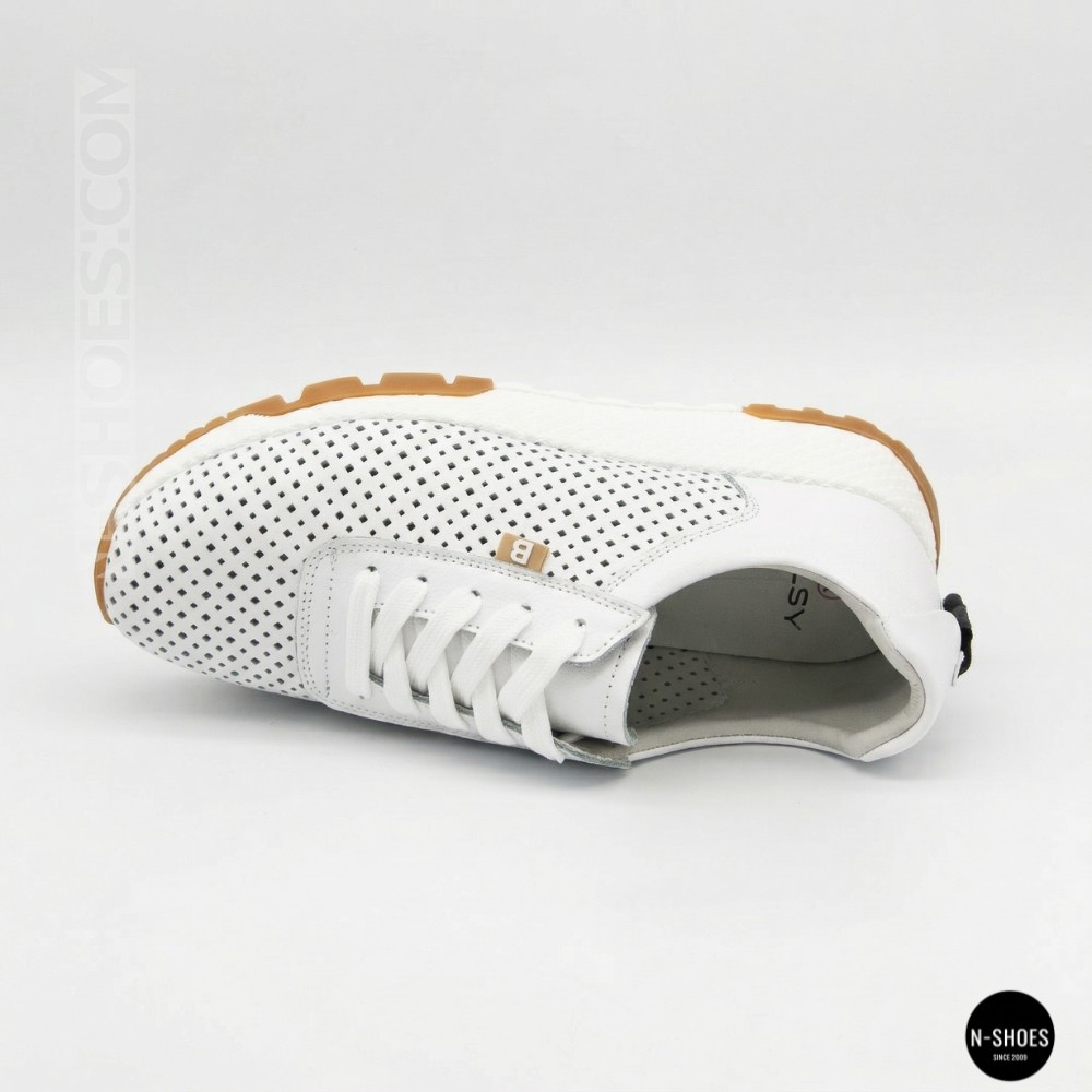 Жіночі модні кросівки з перфорацією Allsy 213146 5790-1 white 6224