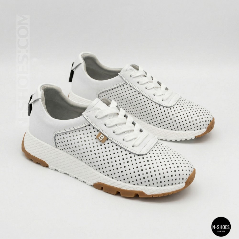Жіночі модні кросівки з перфорацією Allsy 213146 5790-1 white 6224