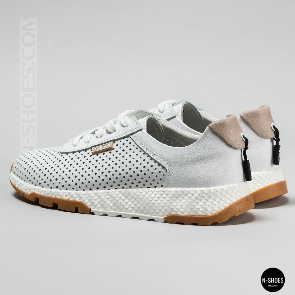 Жіночі модні кросівки з перфорацією Allsy 213146 5790-1 white 6224