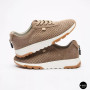 Жіночі бежеві кросівки з перфорацією Allsy 208179 5790-10 Lonza 212458 camel 6225