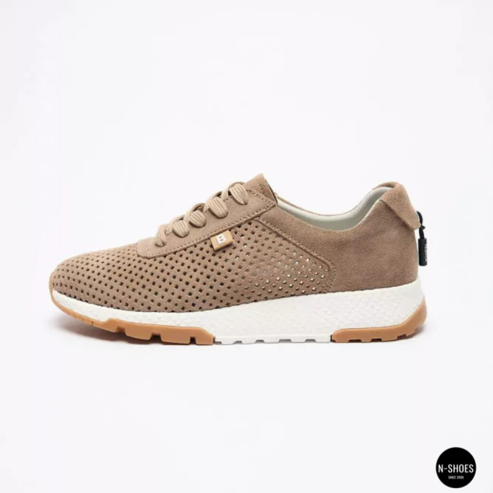 Женские бежевые кроссовки с перфорацией Allsy 208179 5790-10 Lonza 212458 camel 6225