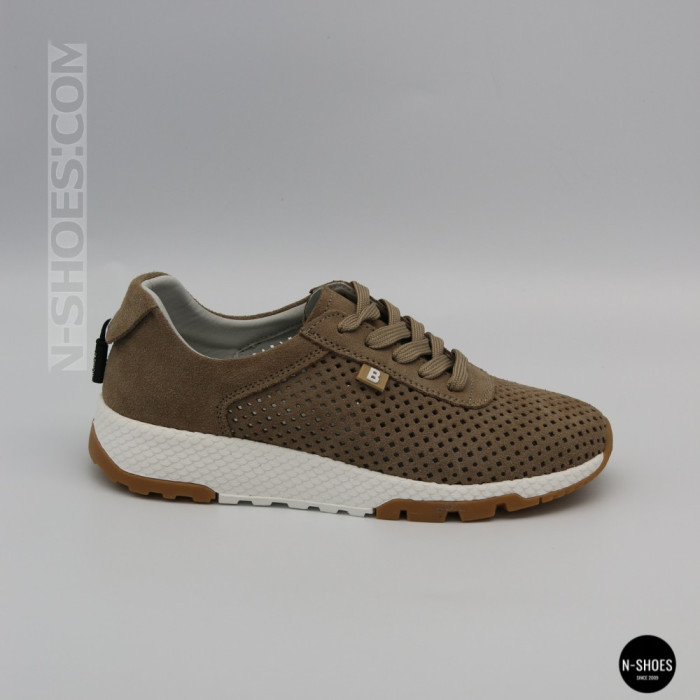 Женские бежевые кроссовки с перфорацией Allsy 208179 5790-10 Lonza 212458 camel 6225