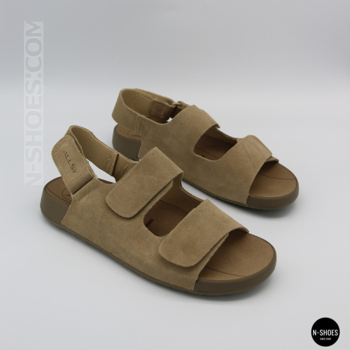 Бежевые замшевые босоножки Allsy 207288 Lonza NY 207289 Floral Beige 6230 - ваш летний комфорт