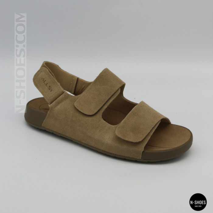 Бежевые замшевые босоножки Allsy 207288 Lonza NY 207289 Floral Beige 6230 - ваш летний комфорт