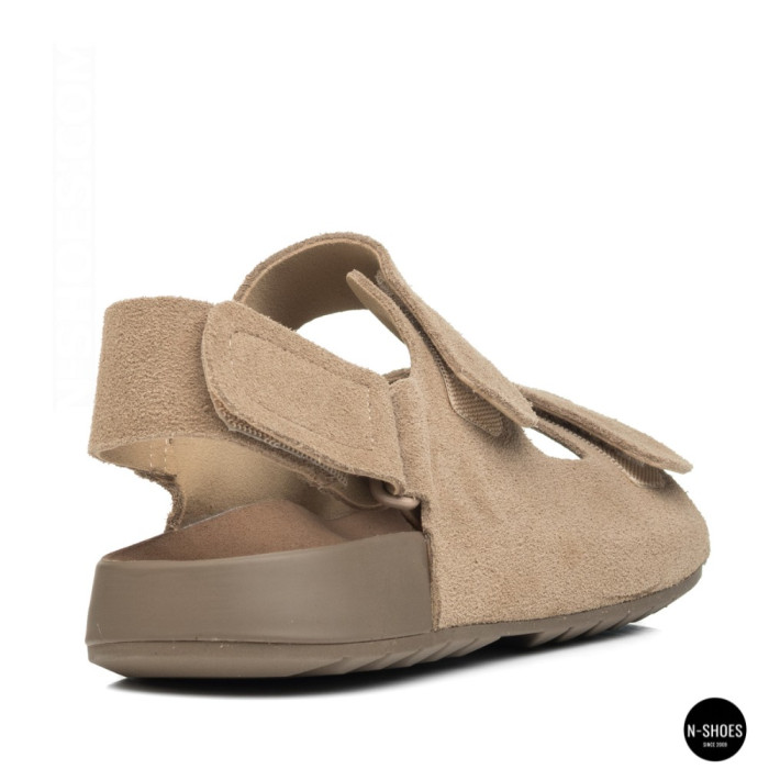 Бежевые замшевые босоножки Allsy 207288 Lonza NY 207289 Floral Beige 6230 - ваш летний комфорт