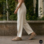 Beige Suede Sandals Allsy 207288 Lonza NY 207289 Floral Beige 6230 - Your Summer Comfort