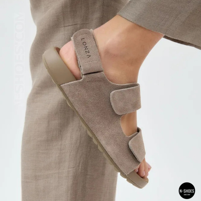 Бежевые замшевые босоножки Allsy 207288 Lonza NY 207289 Floral Beige 6230 - ваш летний комфорт