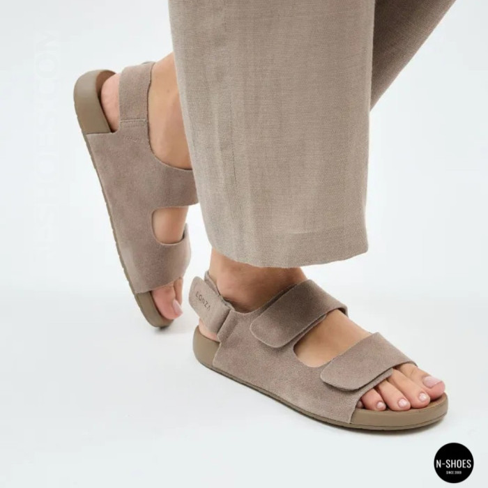 Бежевые замшевые босоножки Allsy 207288 Lonza NY 207289 Floral Beige 6230 - ваш летний комфорт