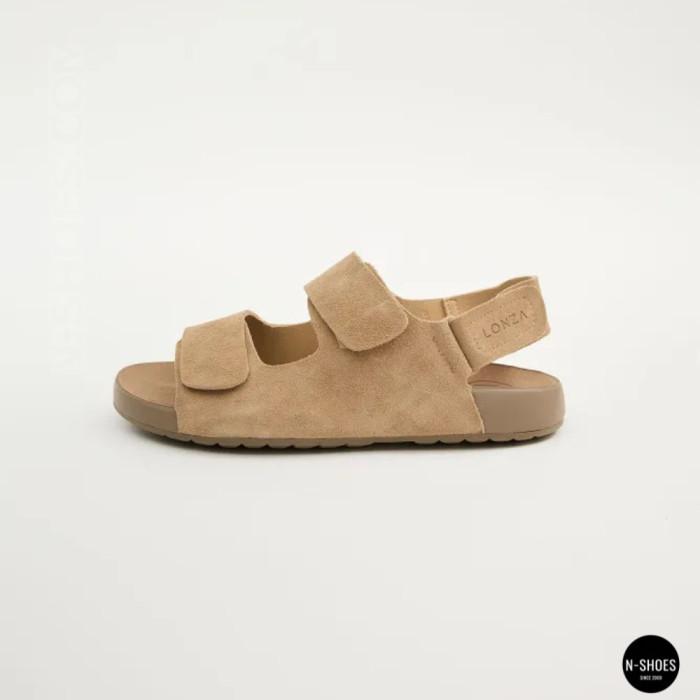 Бежевые замшевые босоножки Allsy 207288 Lonza NY 207289 Floral Beige 6230 - ваш летний комфорт
