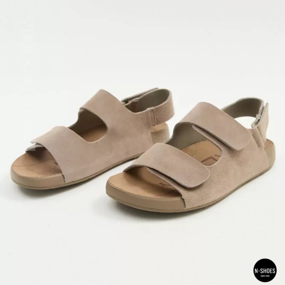 Beige Suede Sandals Allsy 207288 Lonza NY 207289 Floral Beige 6230 - Your Summer Comfort