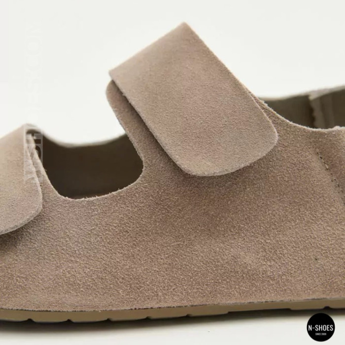 Бежевые замшевые босоножки Allsy 207288 Lonza NY 207289 Floral Beige 6230 - ваш летний комфорт