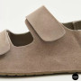 Beige Suede Sandals Allsy 207288 Lonza NY 207289 Floral Beige 6230 - Your Summer Comfort