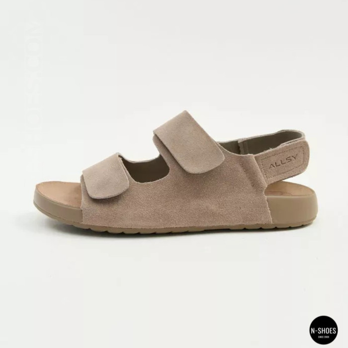 Бежевые замшевые босоножки Allsy 207288 Lonza NY 207289 Floral Beige 6230 - ваш летний комфорт