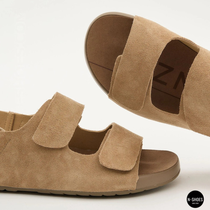 Бежевые замшевые босоножки Allsy 207288 Lonza NY 207289 Floral Beige 6230 - ваш летний комфорт